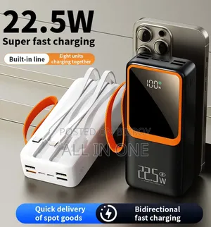 Matrix M10-10000mah Power Bank Fast Charging 22.5w-