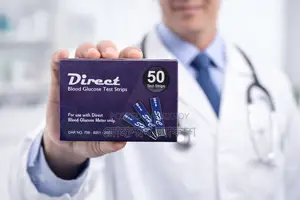 Direct Blood Glucose Test Strips (50 Test Strips)