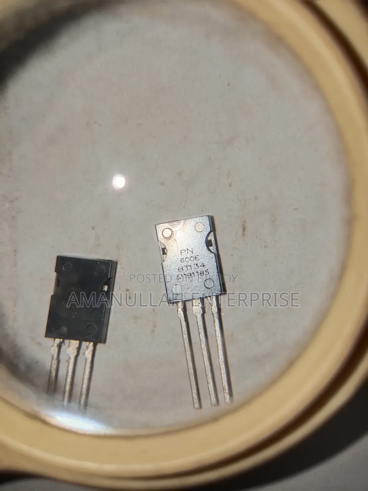 Buy Bt134-600e Triac 4a 600v Thyristor | Ac Control Component Bd(3pcs)