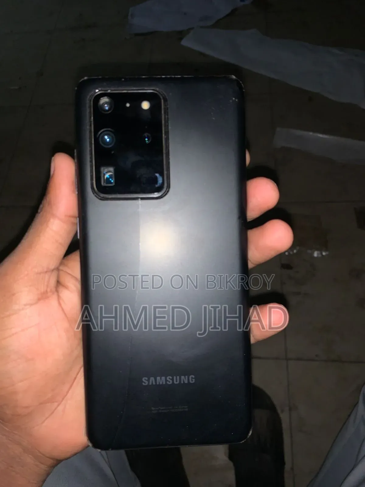 Samsung Galaxy S20 Ultra 5G 128 GB Black