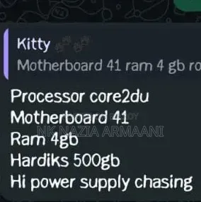 Desktop Computer 4GB SSHD (Hybrid) 500GB