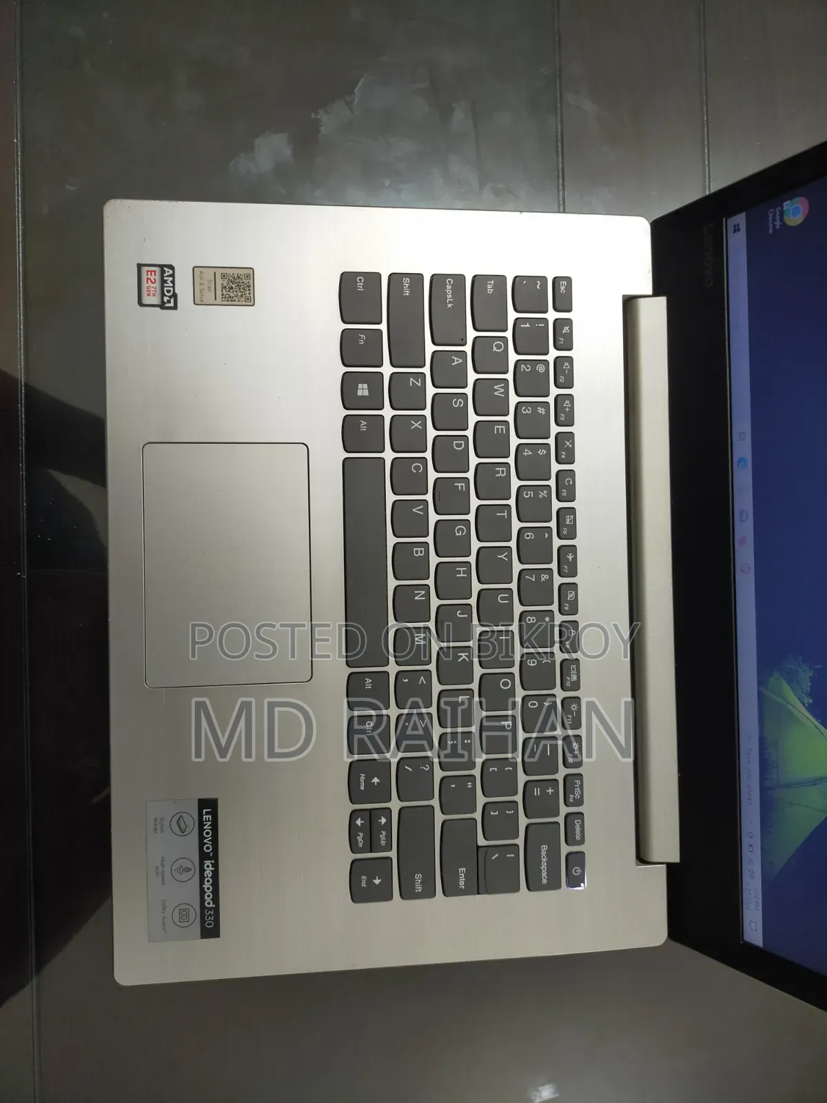 Laptop Lenovo IdeaPad 330 4GB HDD 128GB