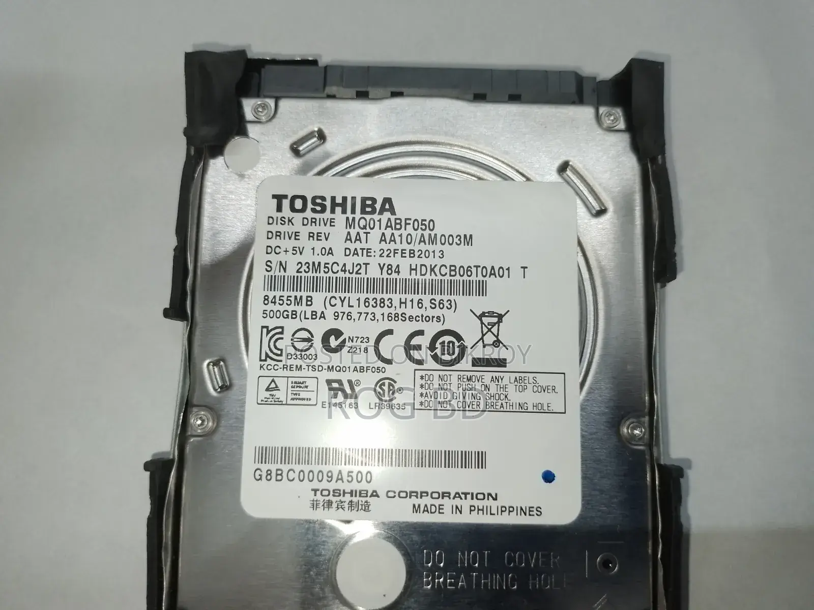 Laptop or Computer Hard Drive 500gb