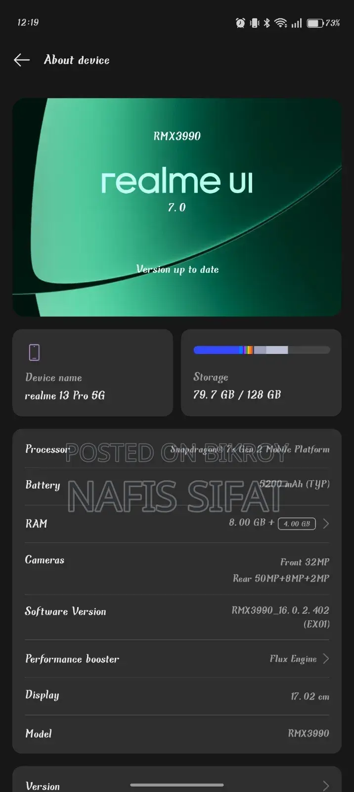 Realme 13 Pro+ 5G 256 GB Green