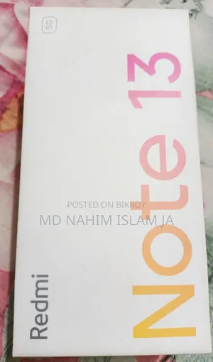 New Xiaomi Redmi Note 13 128 GB Black