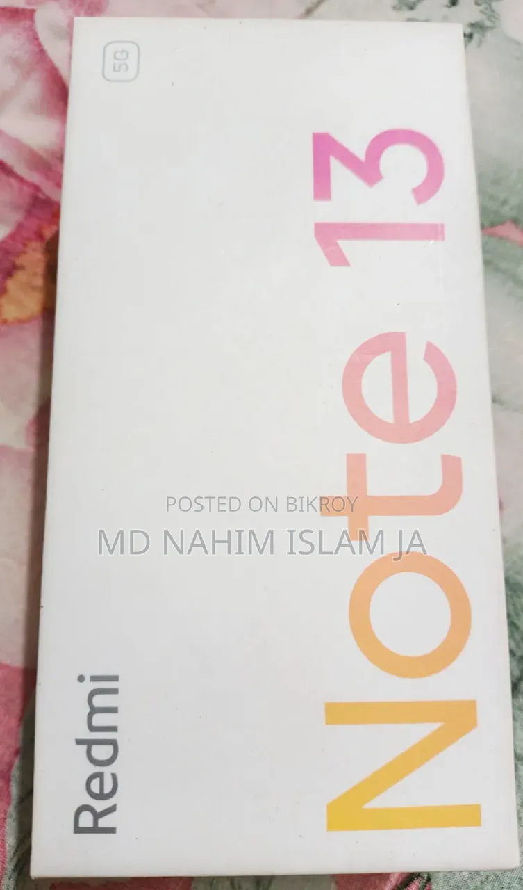 New Xiaomi Redmi Note 13 128 GB Black