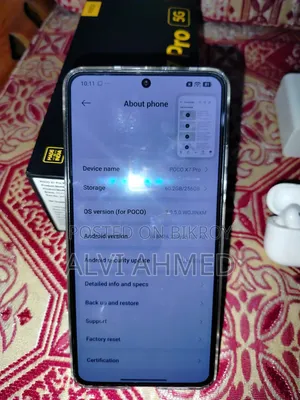 Xiaomi Poco X7 Pro 256 GB Yellow