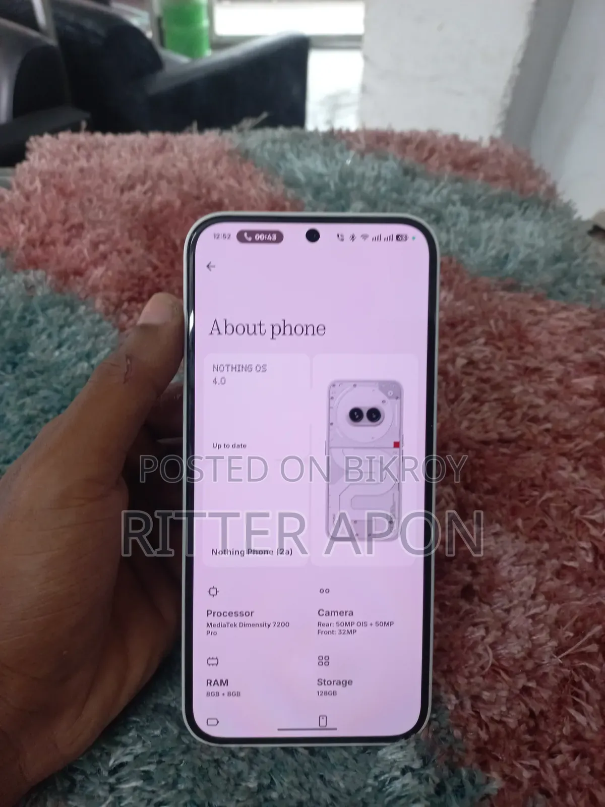 Nothing Phone 2a 128 GB White
