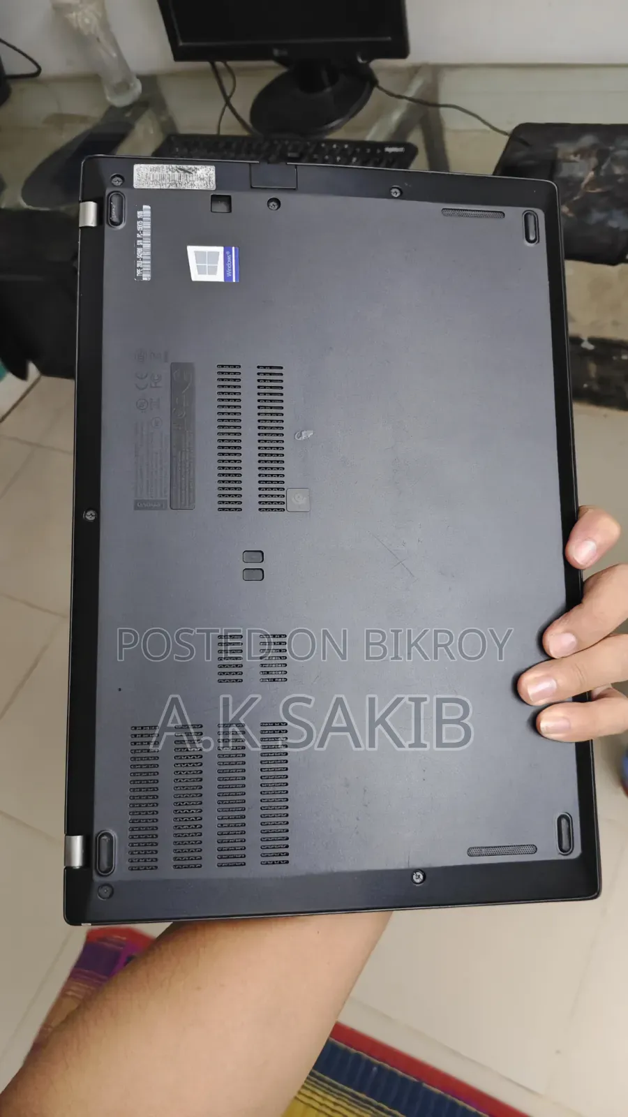 Laptop Lenovo ThinkPad T480s 8GB Intel Core I7 SSD 512GB