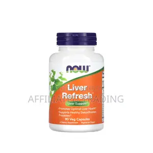 Now Liver Refresh 90 Capsules - Made in Usa