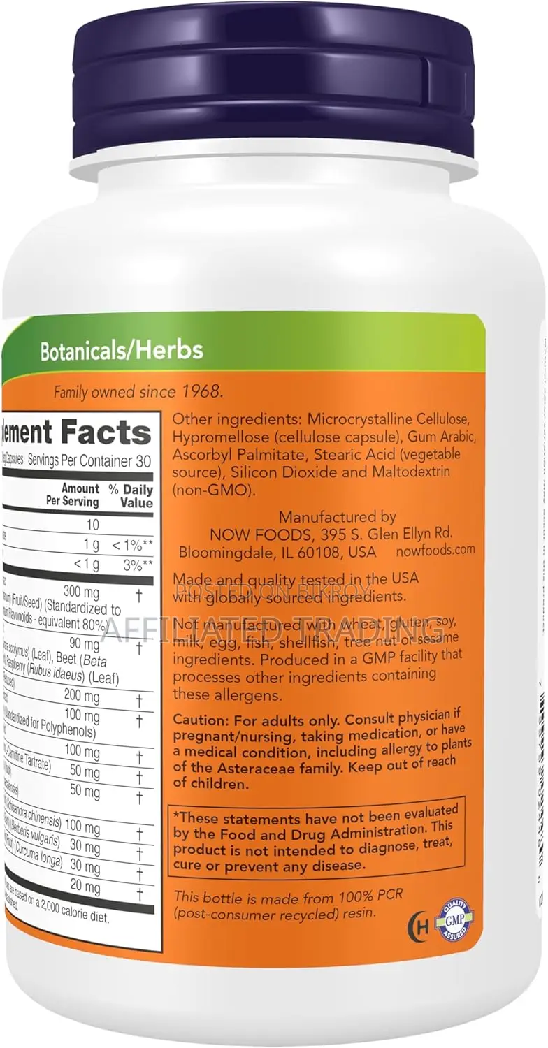 Now Liver Refresh 90 Capsules - Made in Usa