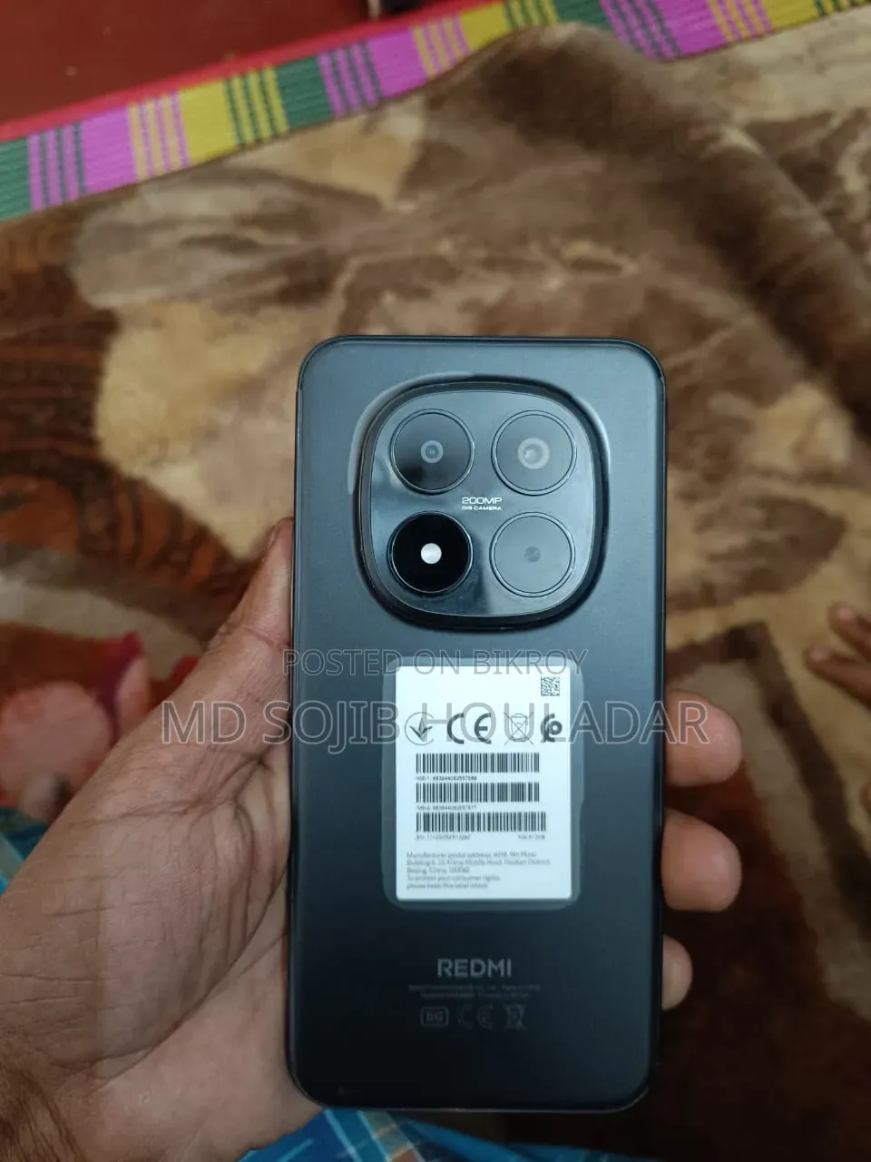 New Xiaomi Redmi Note 15 Pro+ 512 GB Black