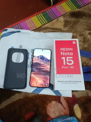 New Xiaomi Redmi Note 15 Pro+ 512 GB Black