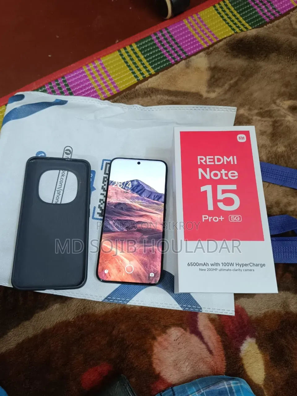 New Xiaomi Redmi Note 15 Pro+ 512 GB Black
