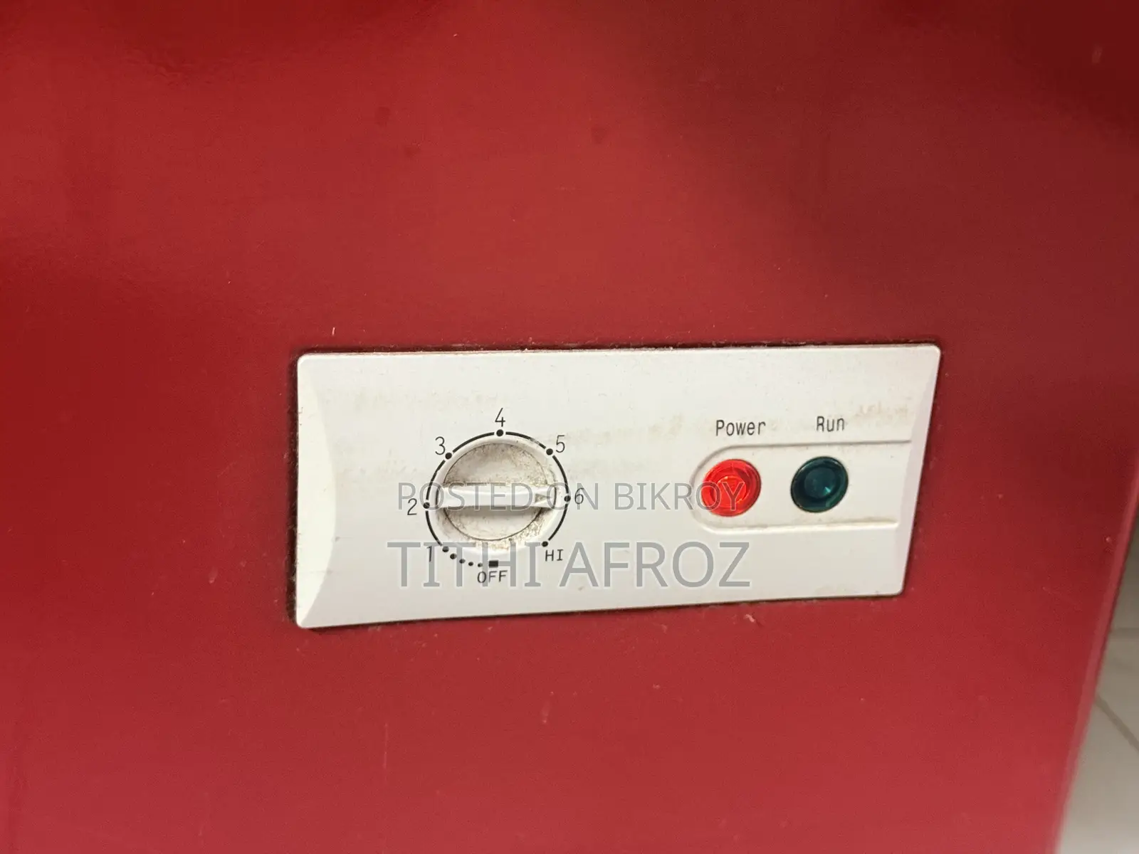 Red Freezer