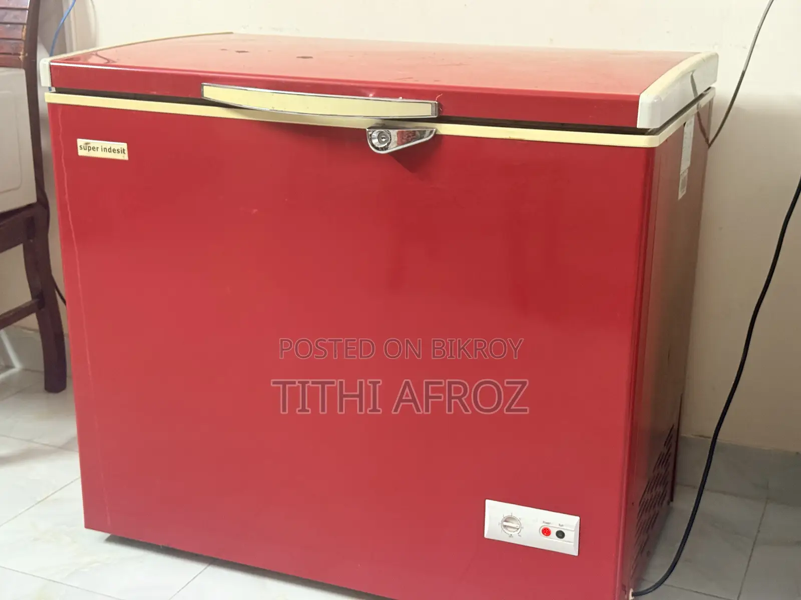 Red Freezer
