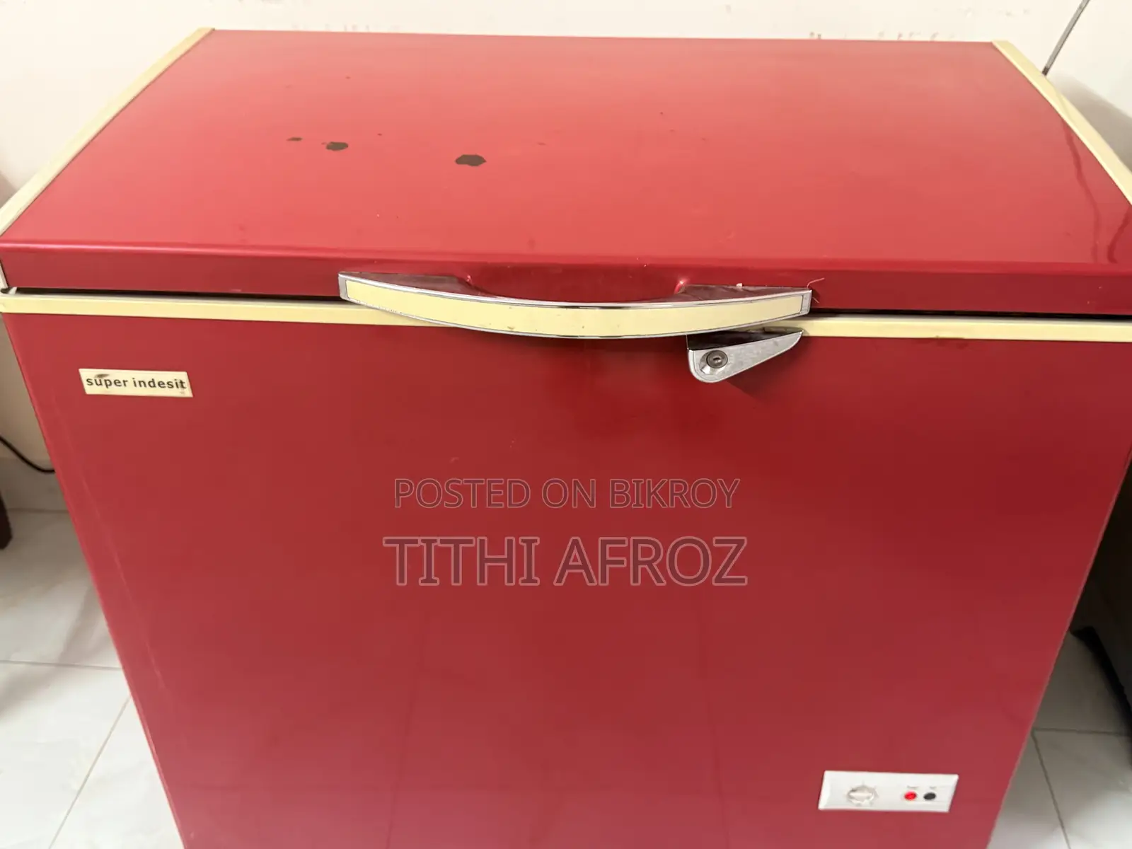 Red Freezer