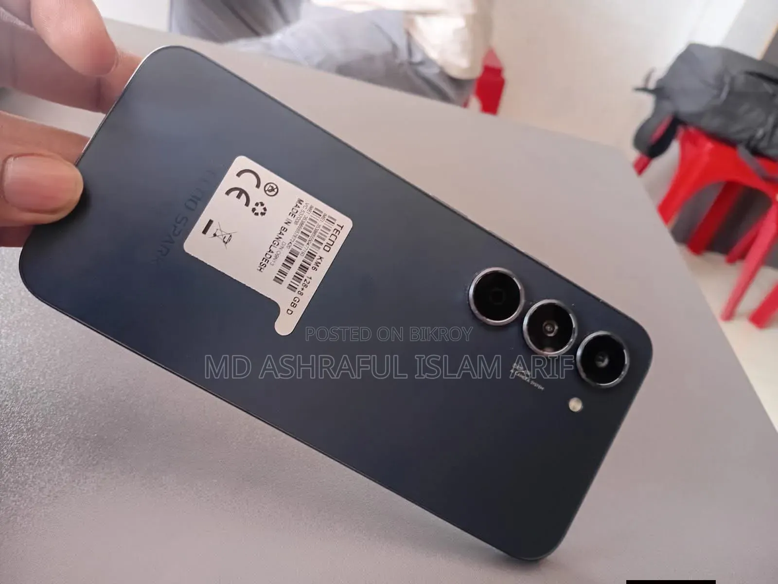 Tecno Spark 40 Pro 128 GB Black