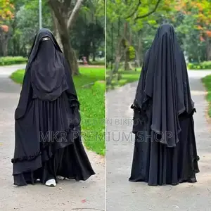 Ayesha Burqa Full Set (with Hijab + Niqab)