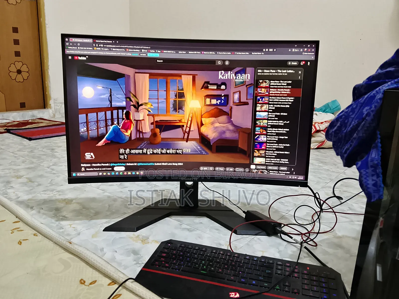 Gigabyte 32” Inch G32qc QHD Monitor