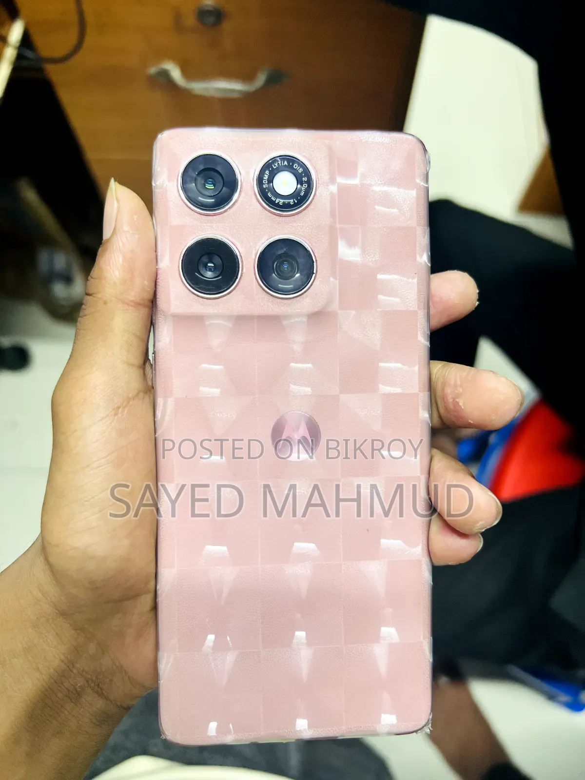 Motorola Edge 60 Fusion 256 GB Pink