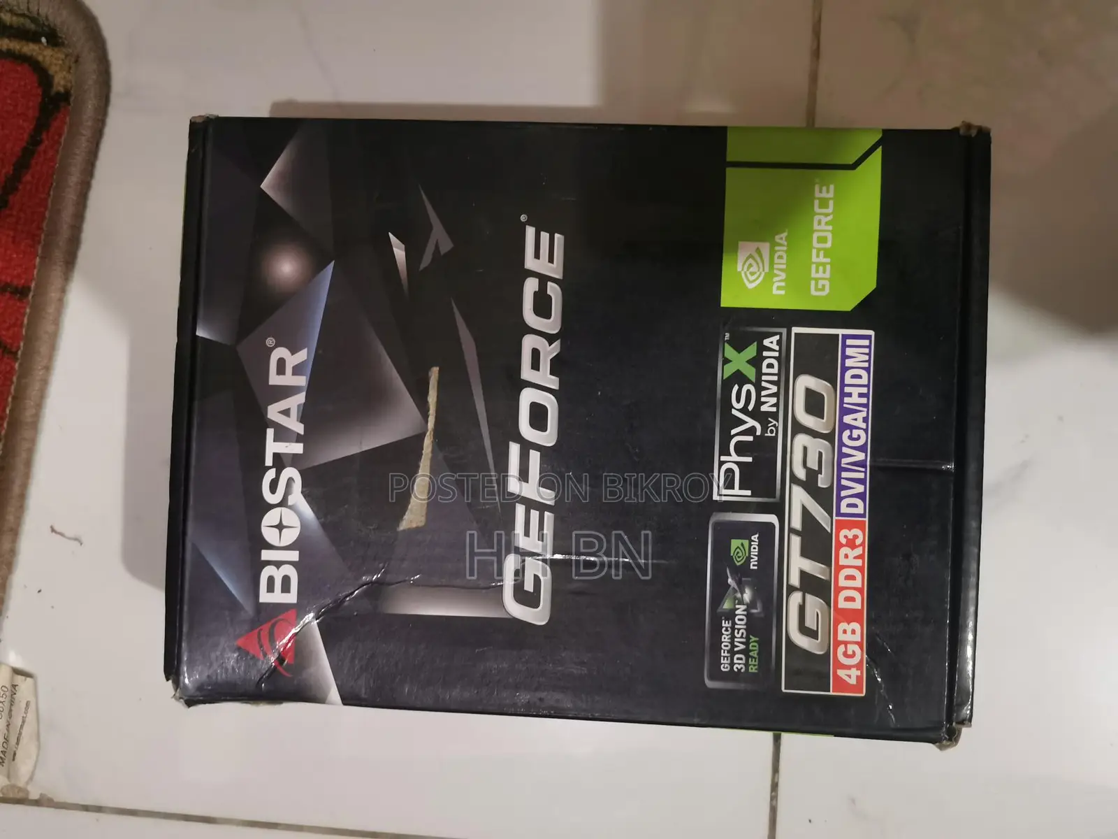 Biostar GT 730 DDR3 Graphics Card - Gently Used