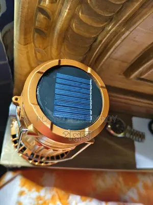 Solar Charger Light and Fan