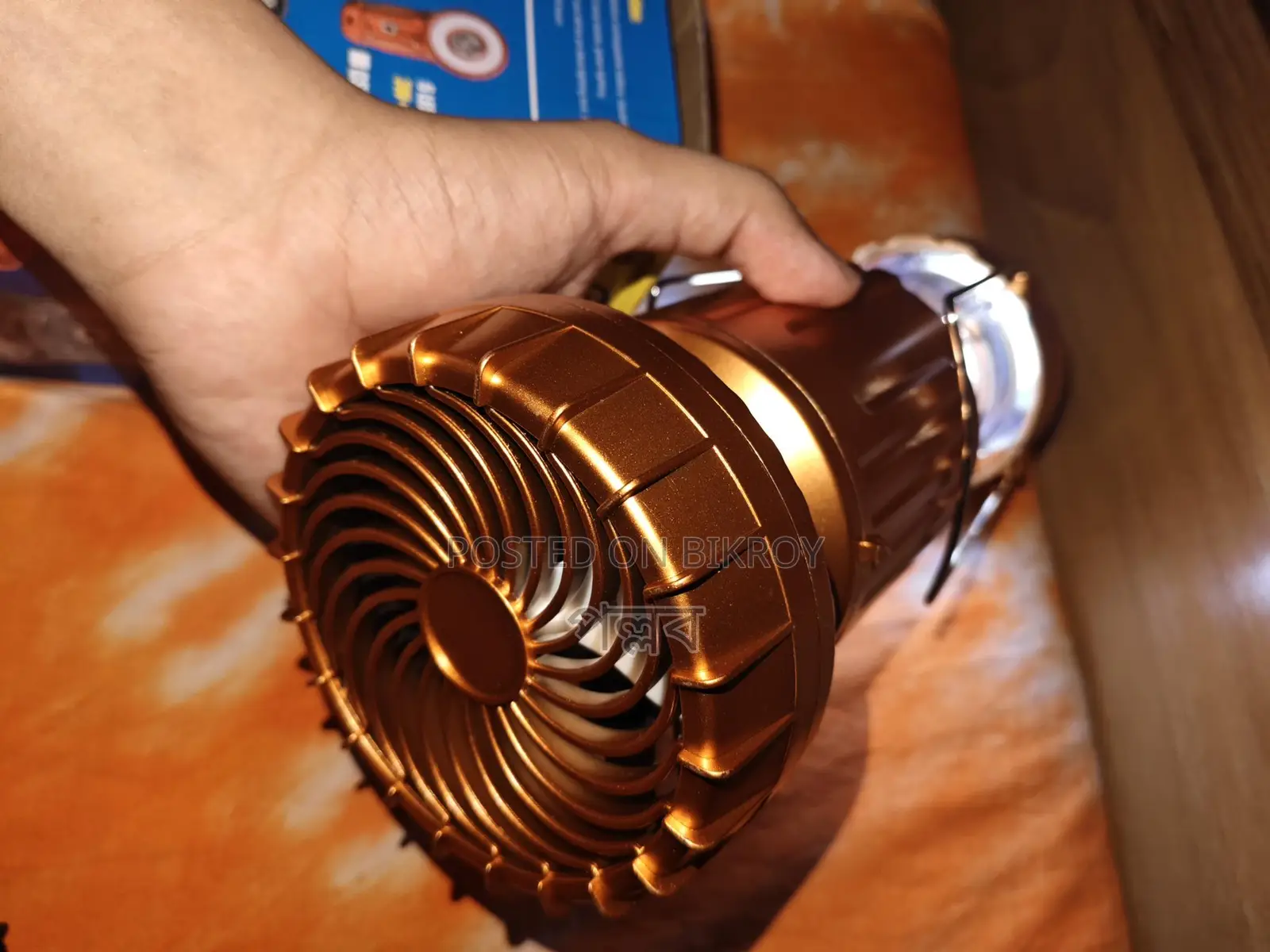 Solar Charger Light and Fan