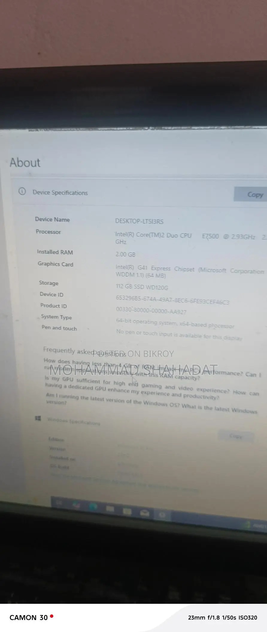Computer for sale