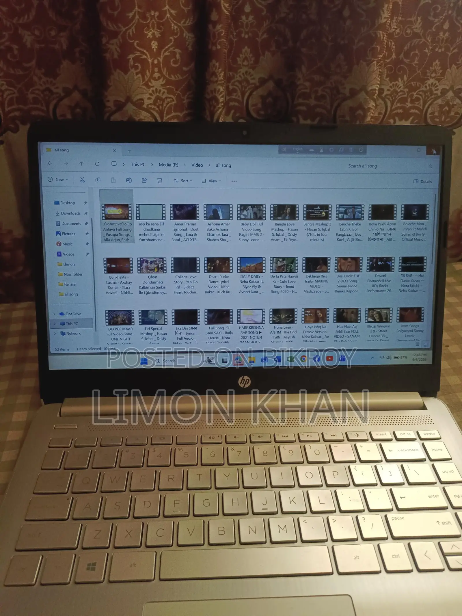HP Laptop for sale