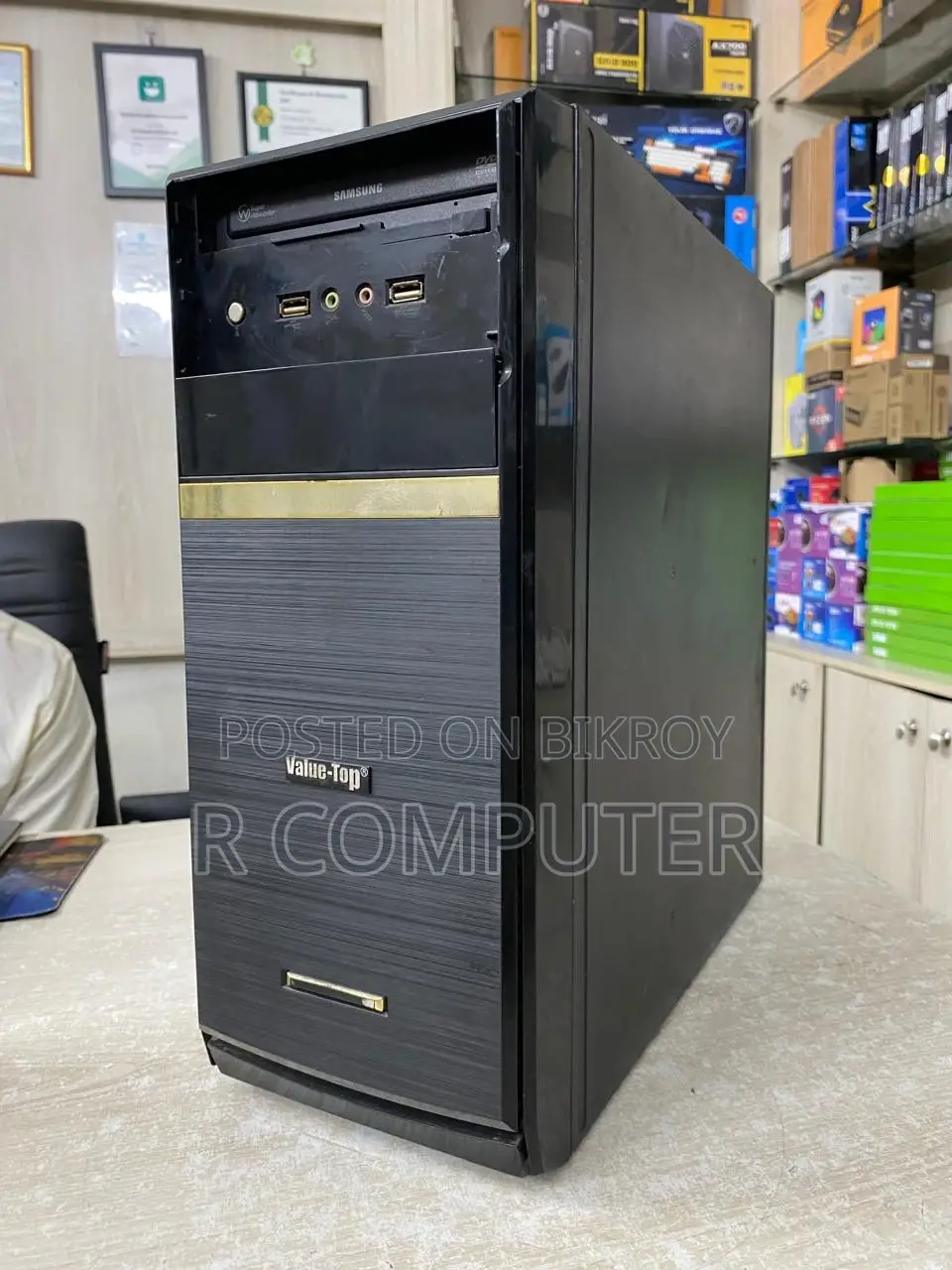 Ready & Fresh PC Intel Dual Core 2.60 GHz Ram 4GB DDR-3-HDD 500GB