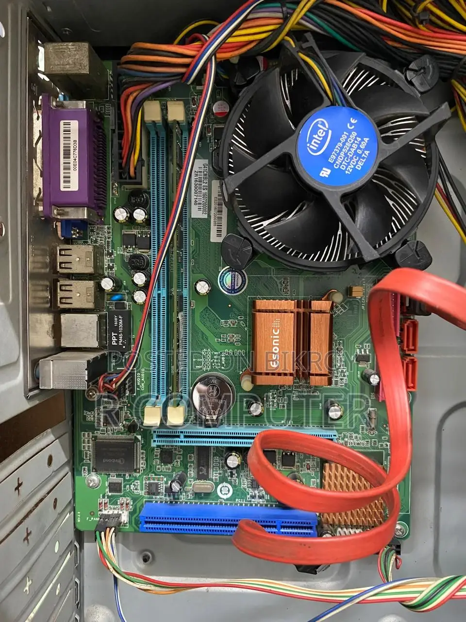 Ready & Fresh PC Intel Dual Core 2.60 GHz Ram 4GB DDR-3-HDD 500GB