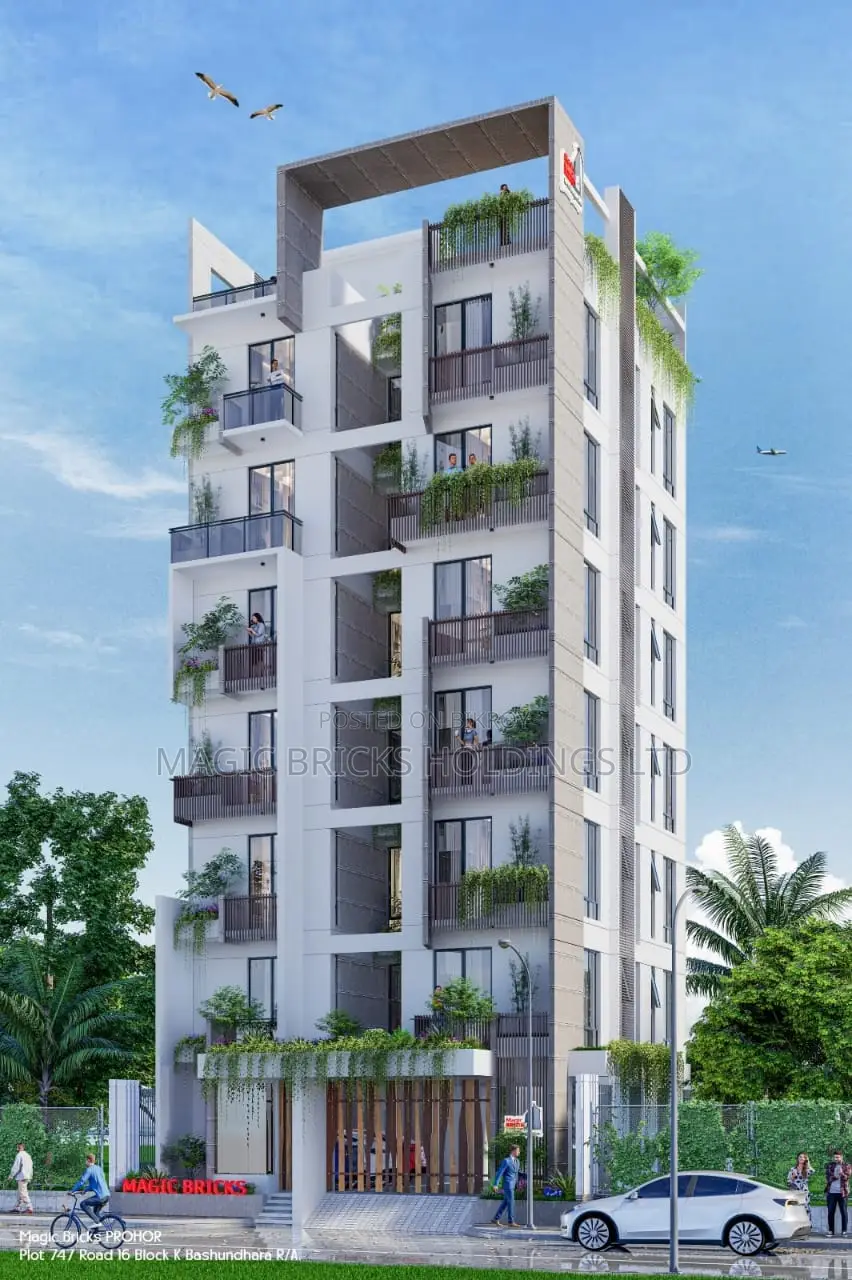 Brand New South Facing Ongoing FLAT SALE at Block K Basundhara.
