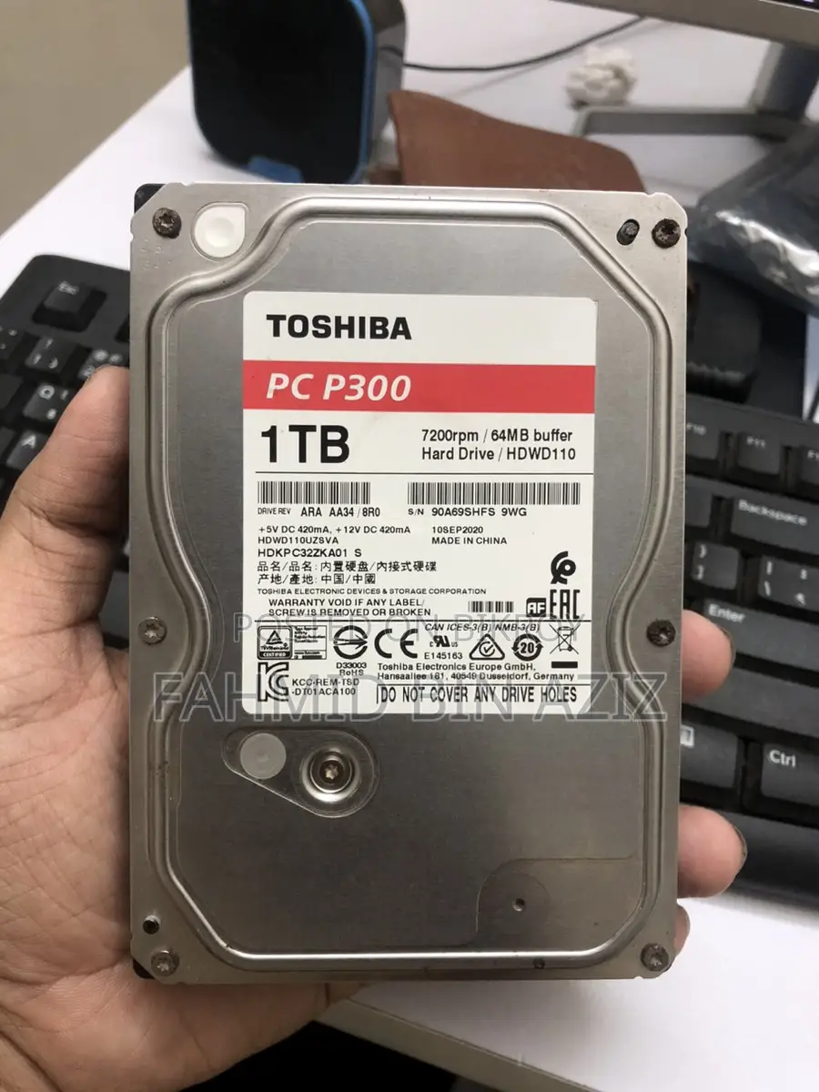 Toshiba 1TB Hard Drive