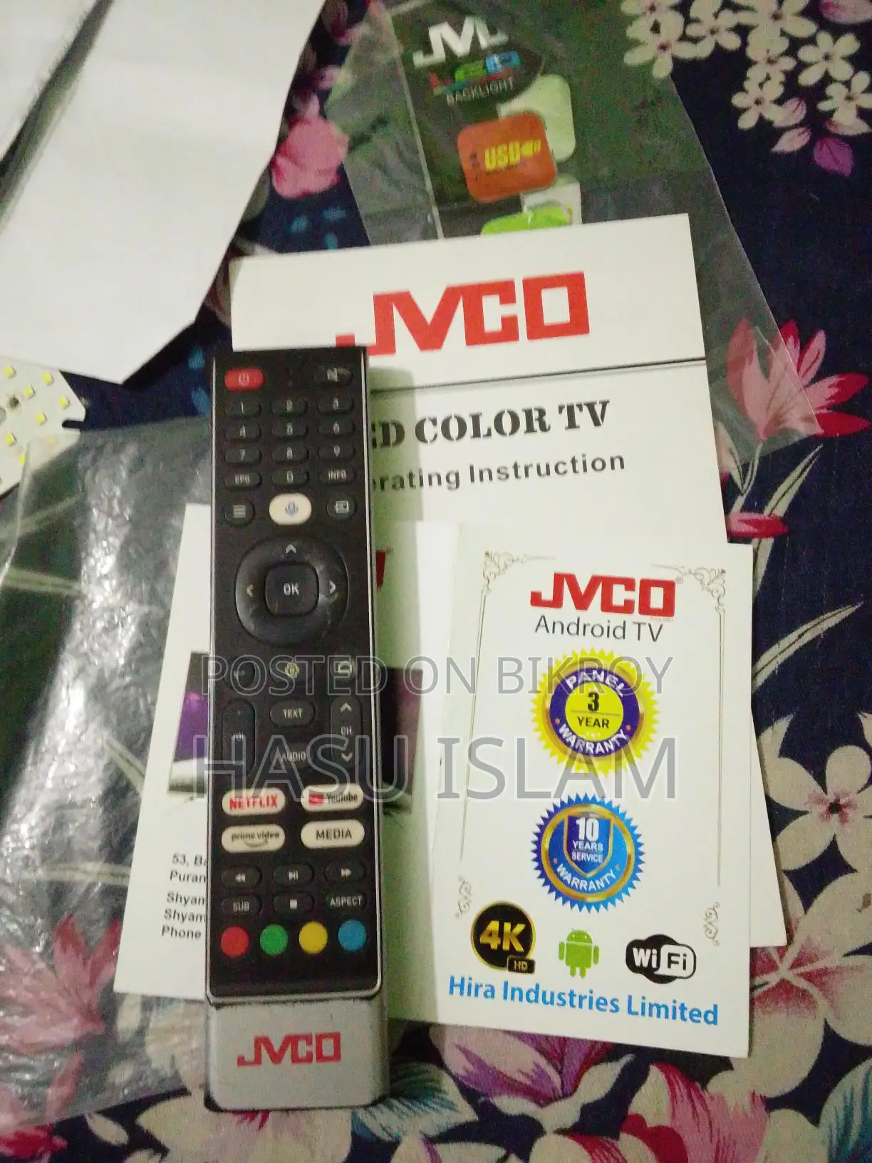 JVCO 43-inch LED Smart TV