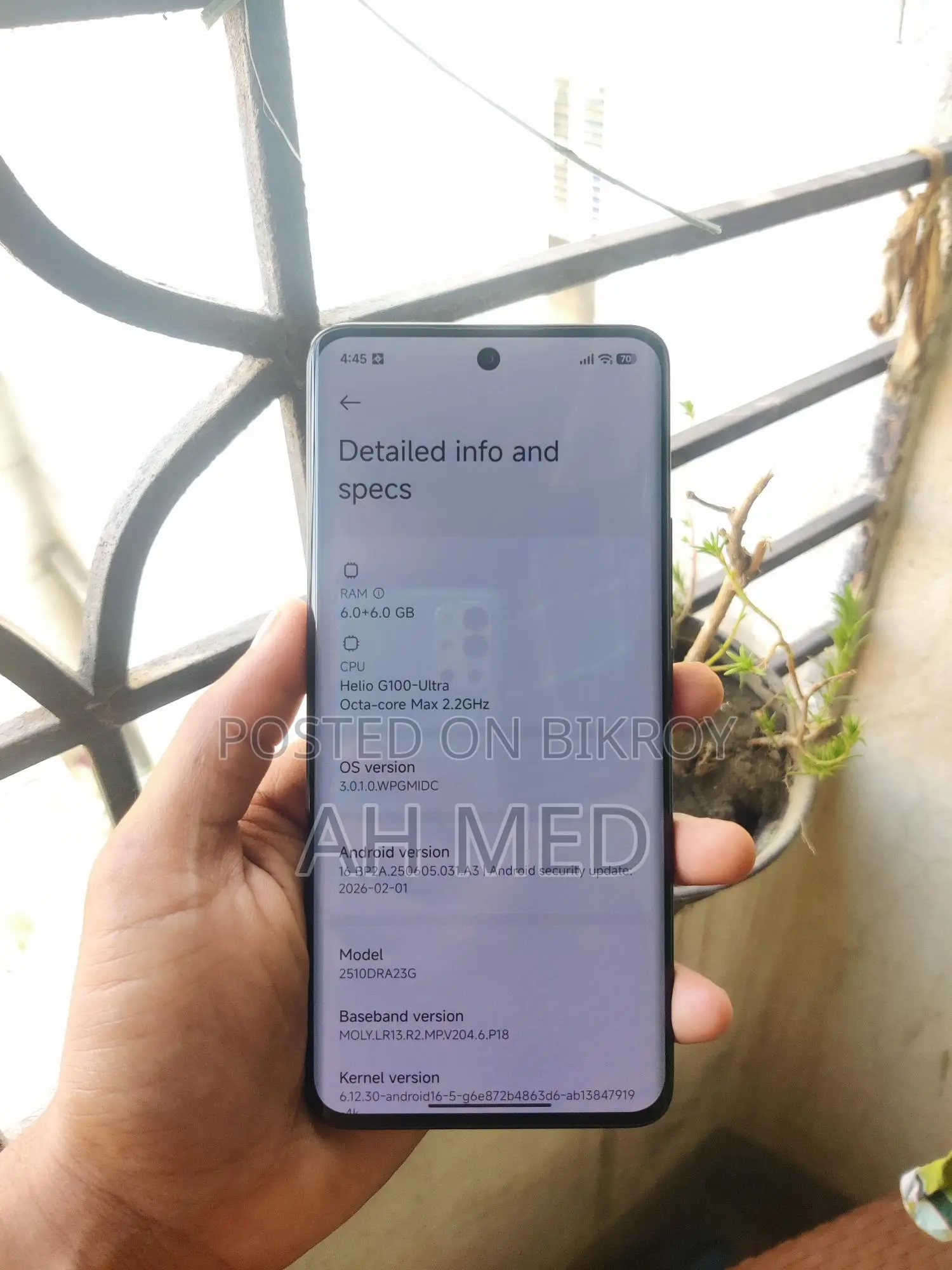 Xiaomi Redmi Note 15 6+128GB Official (Used)