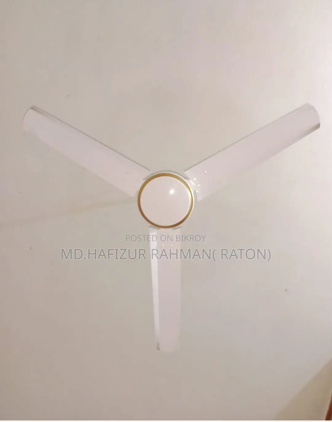 A fan for sale.