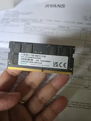 Apacer 16 GB Laptop RAM DDR4 3200MHz