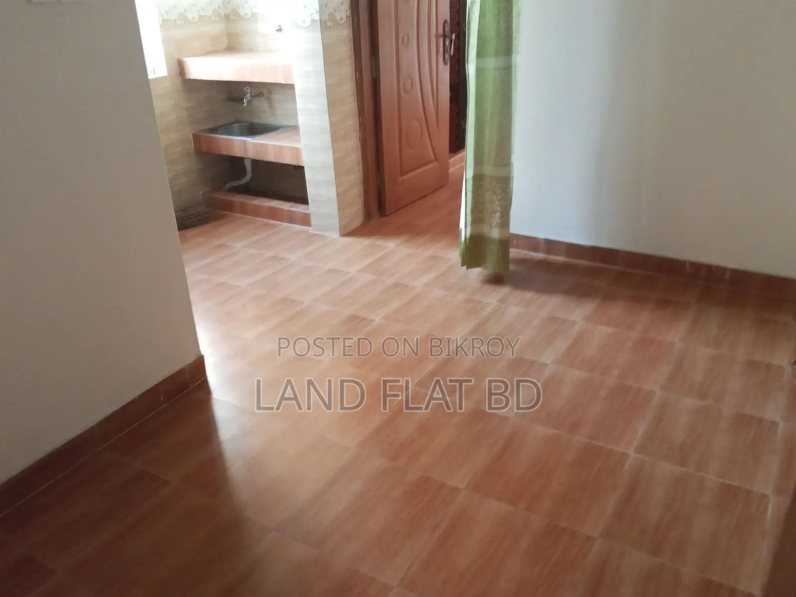 450 sq ft flat for sale, on the 5th floor with loan facility