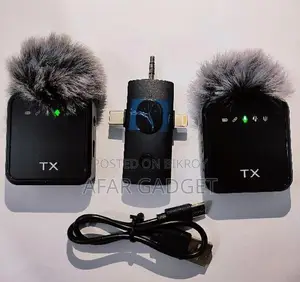 F11-2 Collar Wireless Microphone (iPhone/Android & Type-C Supported)
