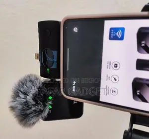 F11-2 কলার ওয়্যারলেস মাইক্রোফোন (iphone/android & Type-c Supported)