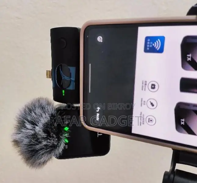 F11-2 কলার ওয়্যারলেস মাইক্রোফোন (iphone/android & Type-c Supported)