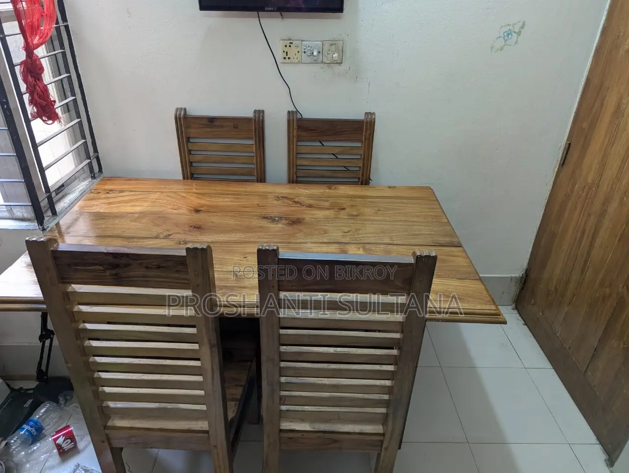 Teak Wood Dining Table