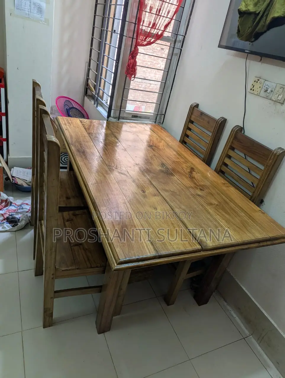 Teak Wood Dining Table