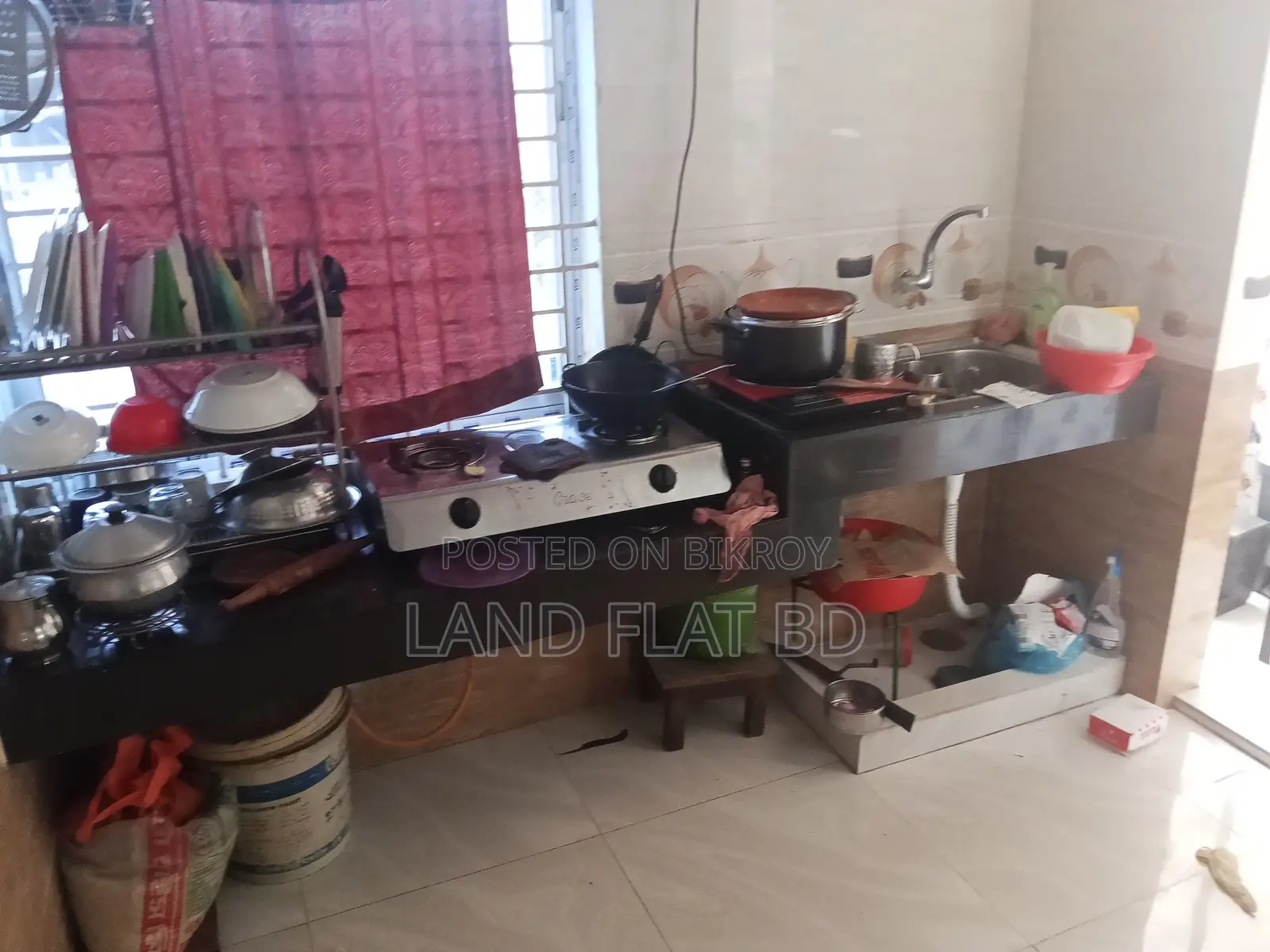 1300 sq ft Flat for Sale @ Dhaka Uddan Turag Housing, Mohammadpur
