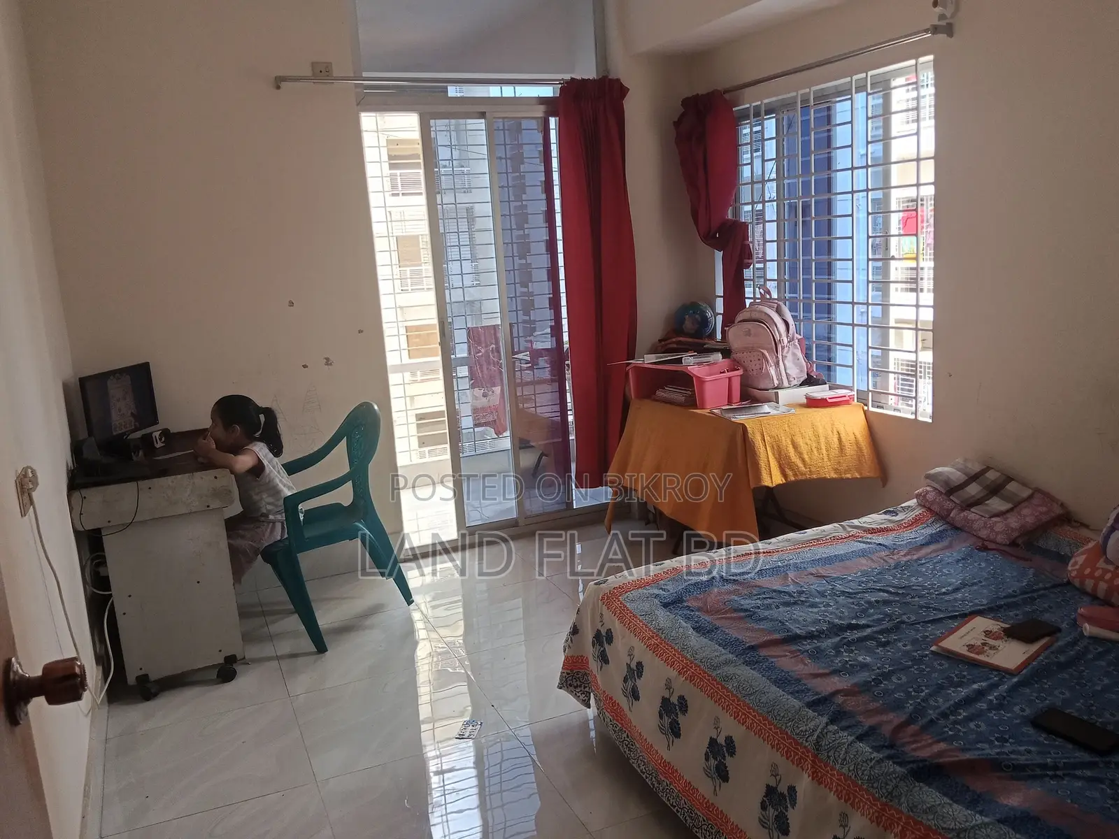 1300 sq ft Flat for Sale @ Dhaka Uddan Turag Housing, Mohammadpur