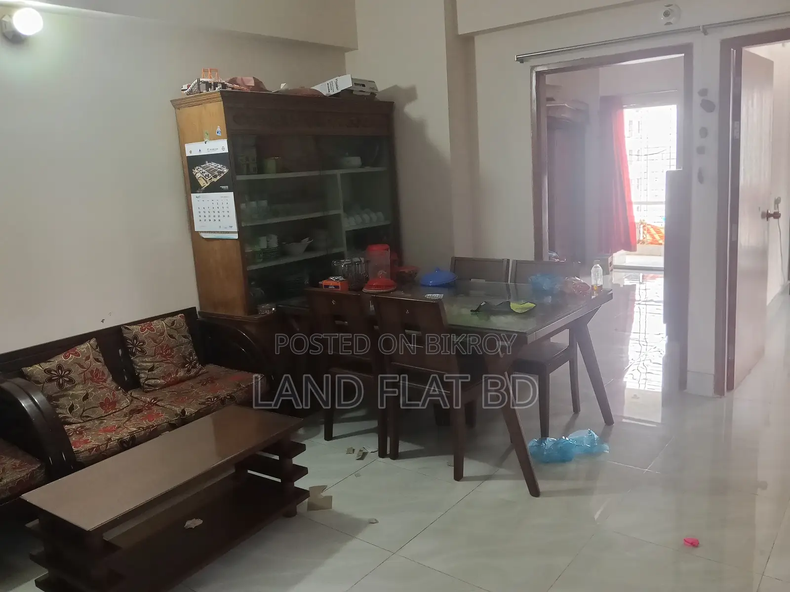 1300 sq ft Flat for Sale @ Dhaka Uddan Turag Housing, Mohammadpur