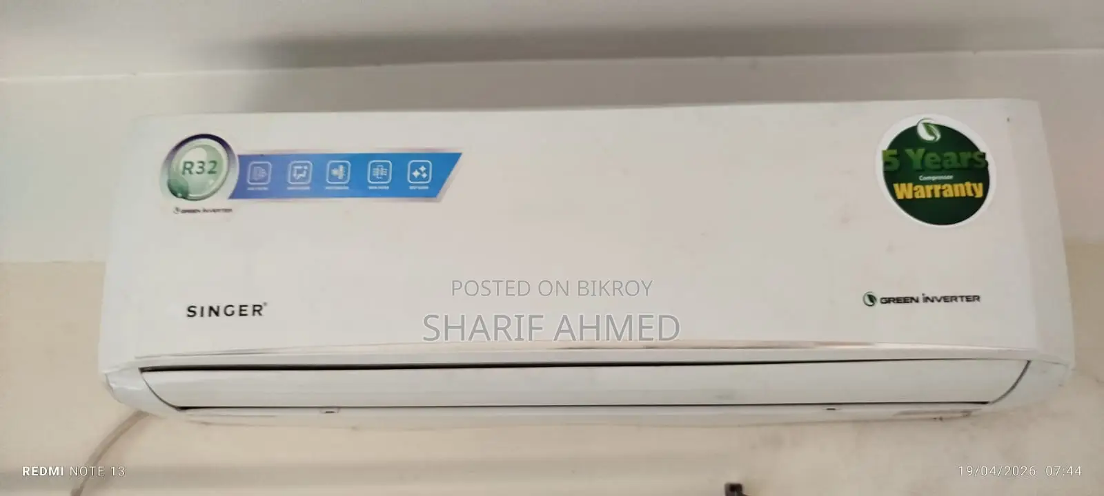 Singer 2 Ton AC