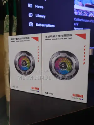 SL15 গেমিং ম্যাগনেটিক ফোন কুলার ১৫ ওয়াট ফাস্ট কুলিং ফ্যান আরজিবি টেম্প