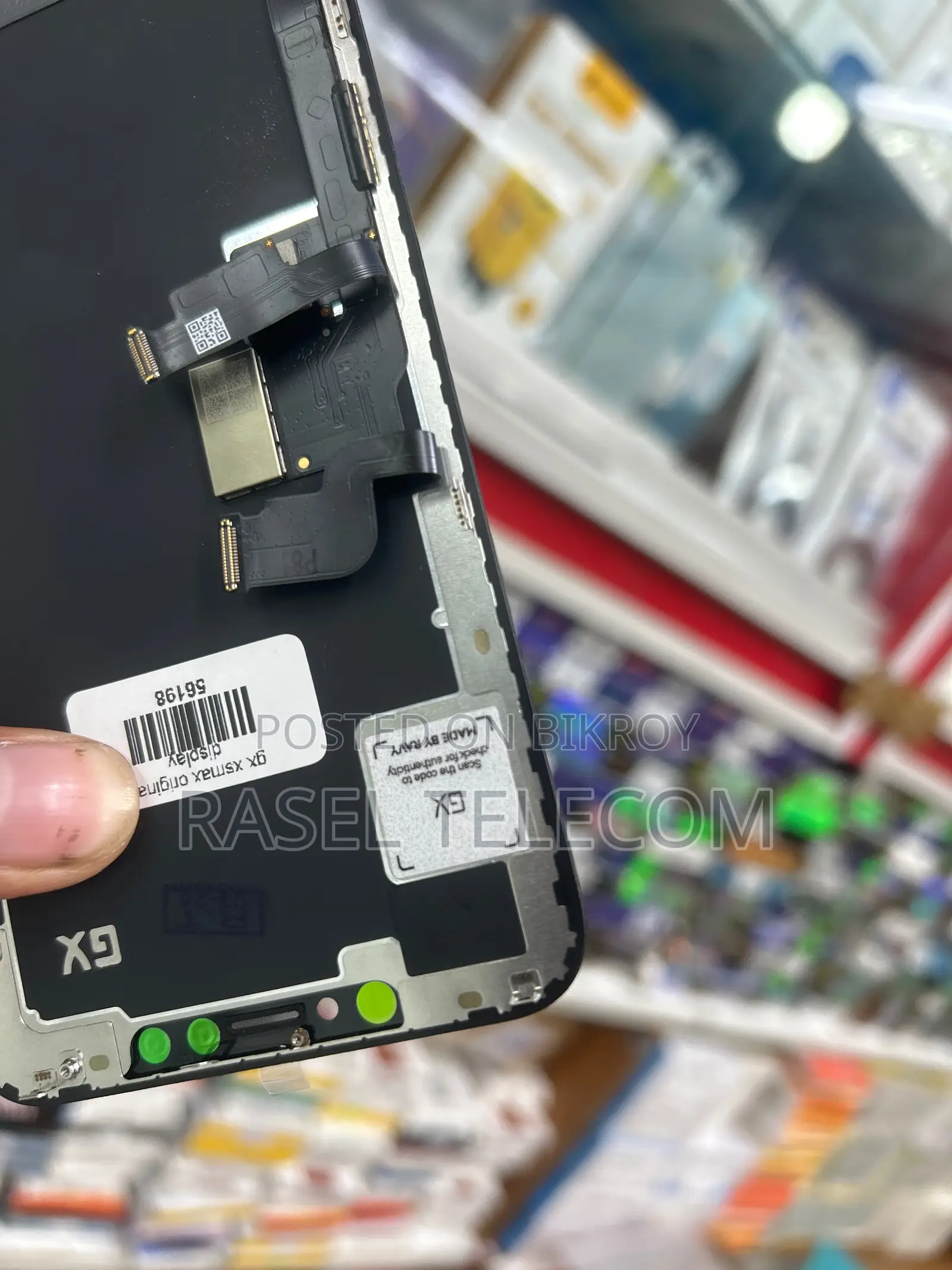 আইফোন Xs Max এবং 11 Pro Max-এর জন্য GX অরিজিনাল কোয়ালিটি ডিসপ্লে